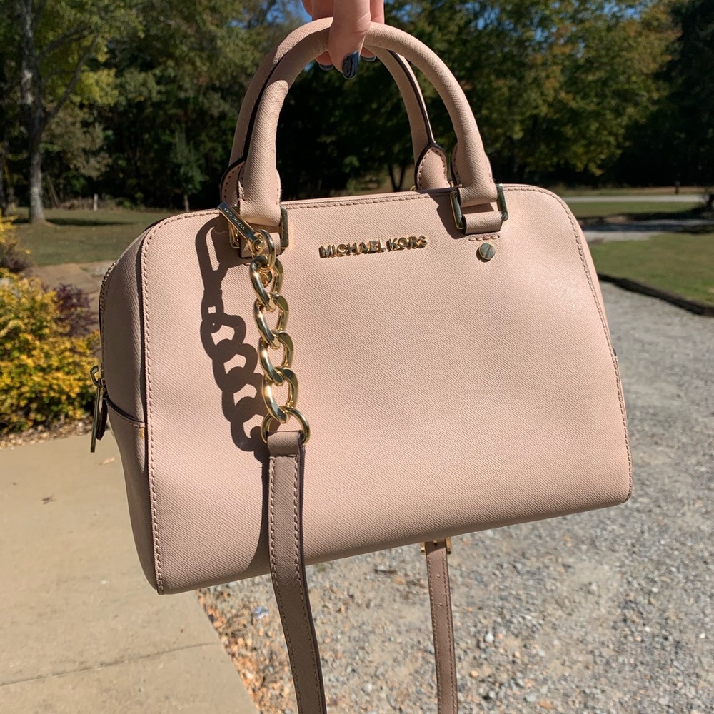Michael Kors light pink/nude purse